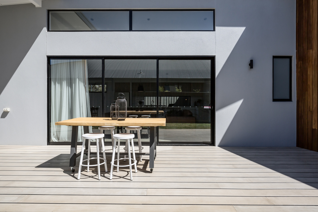 Sunny Outdoor Deck 